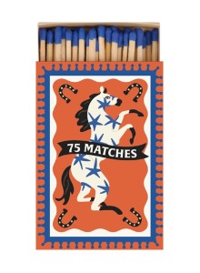 ACC70EU A Dopo Boxed Matches Horse Blue - 75 Matches